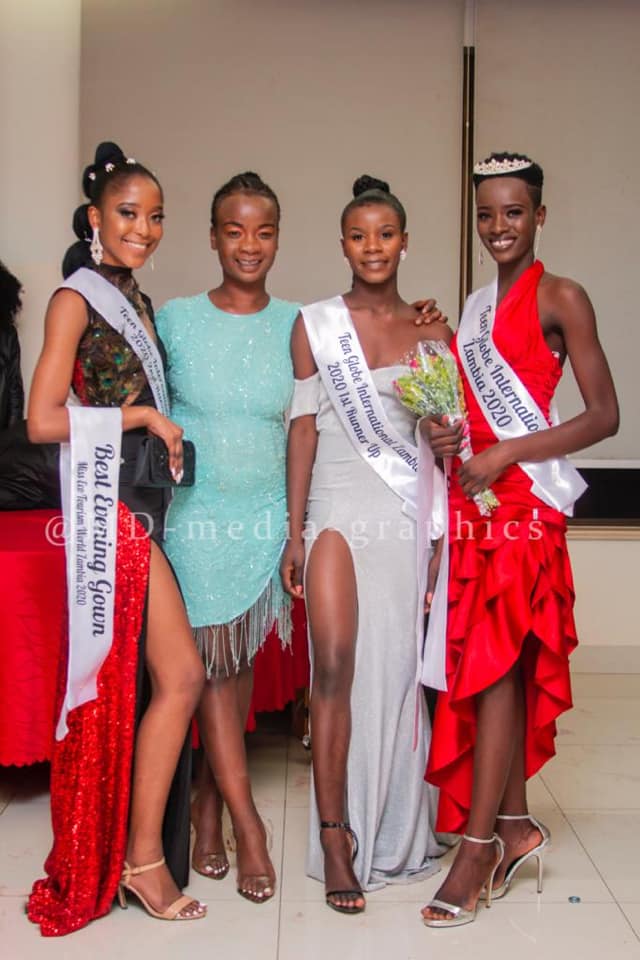 Musonda Bwalya and the beauty queens