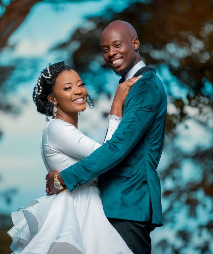 Pompi and Esther Chungu Tie the Knot in a Beautiful White Wedding