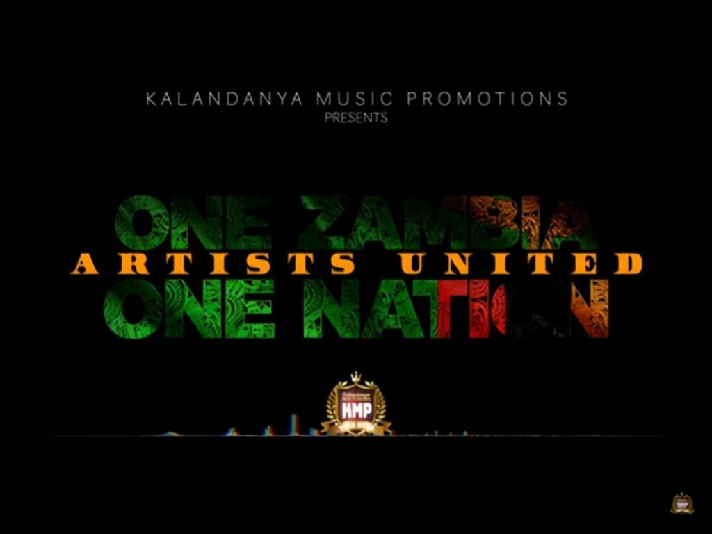 All Stars - One Zambia One Nation, independence day, october 24, peacemaking, Kalandanya Music Promotions KMP