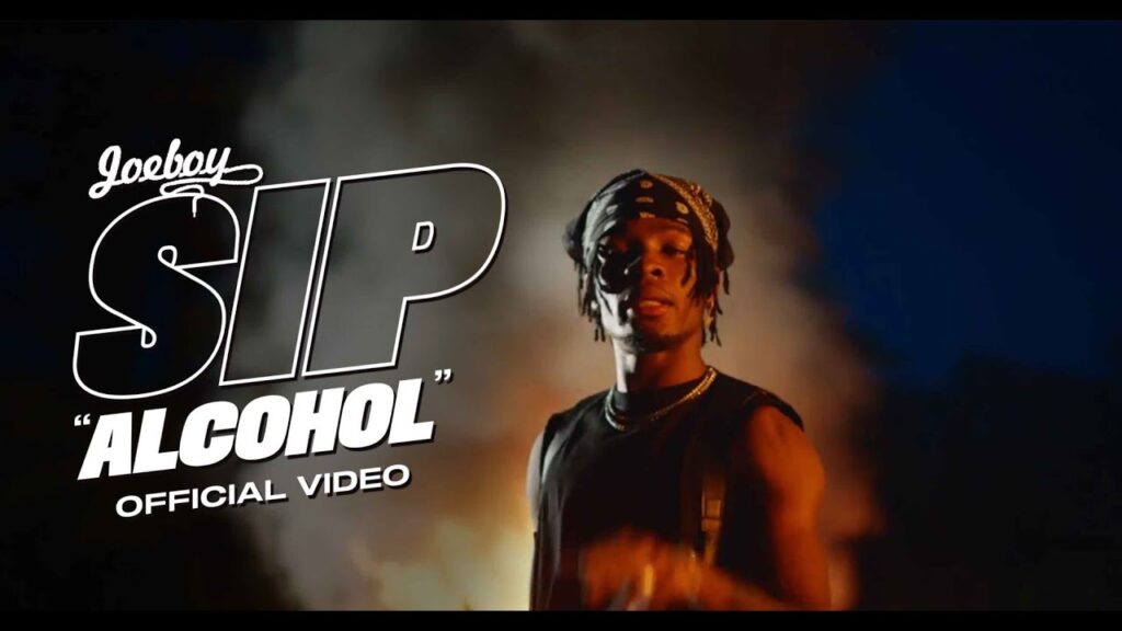 Watch: Joeboy Sip Alcohol Video