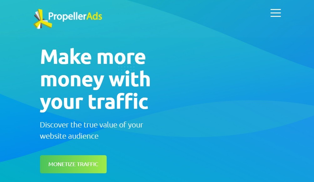 Make more money with your traffic using PropellerAds
