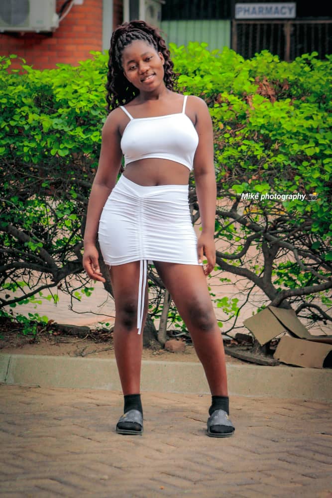 From her engrossing body to her exciting skin, Faith Ropafadzo Jere alias Lilbliss certifies to her fine faith as her name in what modeling is called for.