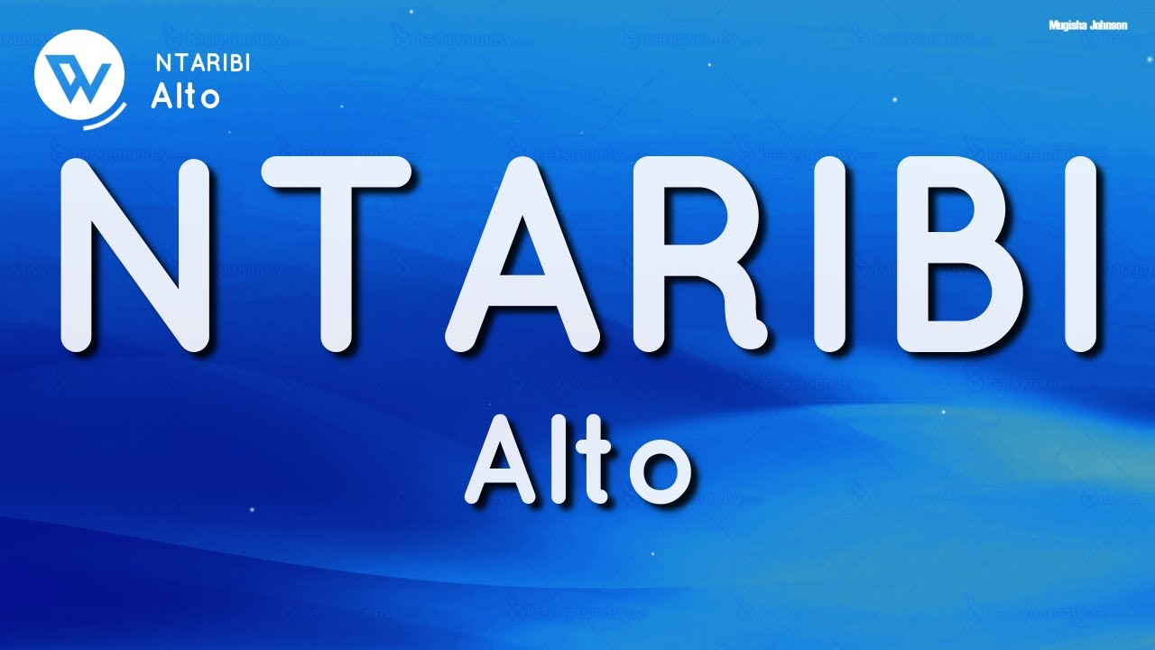 Alto - Ntaribi Download: Alto - "Ntaribi" MP3