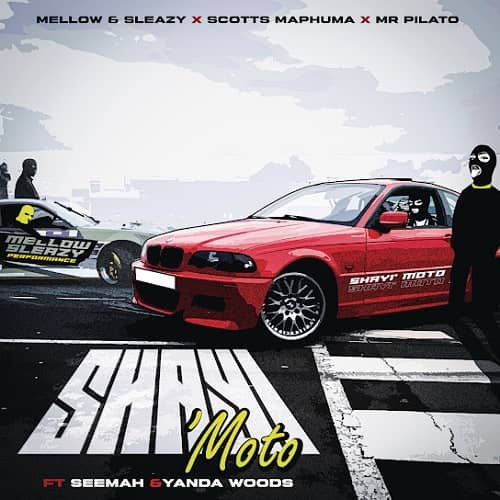 South African musical artists, Scotts Maphuma, Mellow & Sleazy, and Mr Pilato have called the star powers of Yanda Woods and Seemah to deliver their latest Amapiano song, named "Shayimoto (Shayi'Moto)".