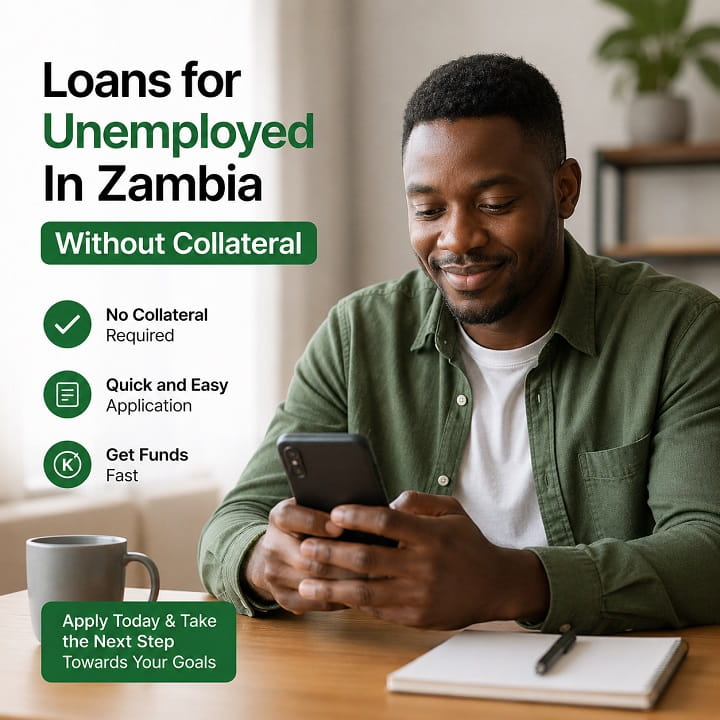 Need loans for unemployed in Zambia without collateral? Discover trusted lenders, fast approval, and easy eligibility steps. Apply today!