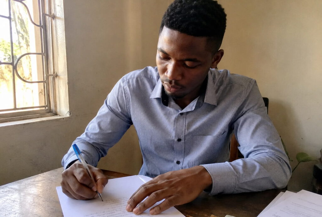 Application letter for polling assistant in Zambia