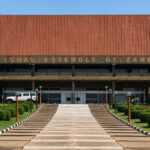 National Assembly of Zambia building in Lusaka where Bill 7 and constitutional amendments were debated